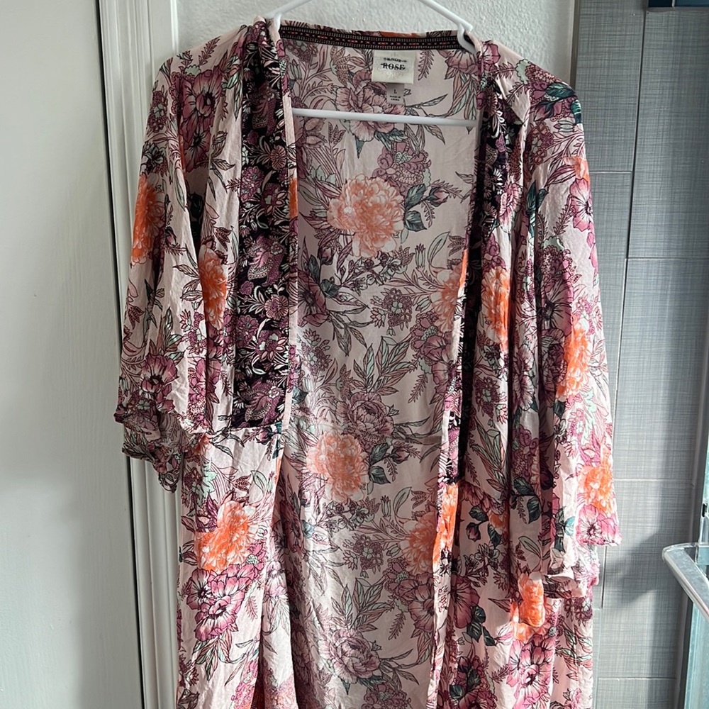 Floral Design Kimono
